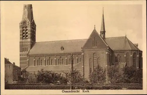 Ak Ossendrecht Woensdrecht Nordbrabant Niederlande, Kerk