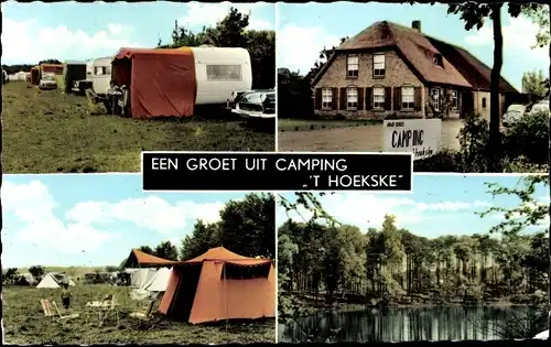 Ak Kaatsheuvel Nordbrabant, A.N.W.B. Camping 't Hoekske