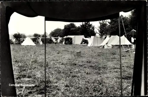 Ak Kaatsheuvel Nordbrabant, Camping