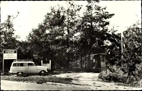 Ak Baarle Nassau Nordbrabant, Camping en Bungalowpark De Heimolen, Reklame Coca Cola