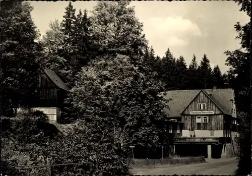 Ak Krippen Bad Schandau Sächsische Schweiz, Krippengrund, Forstmühle