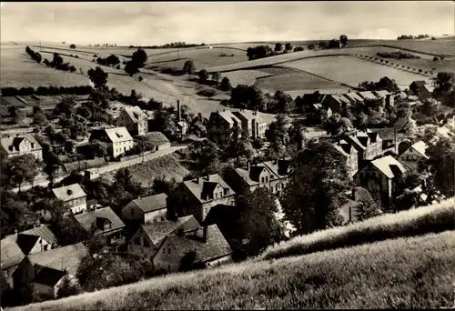 Ak Oelsnitz im Erzgebirge, Blick auf Oberoelsnitz