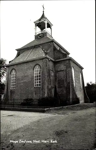 Ak Hooge Zwaluwe Nordbrabant, Ned. Herv. Kerk