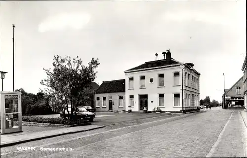 Ak Waspik Nordbrabant Niederlande, Gemeentehuis