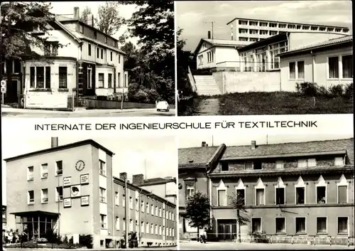 Ak Reichenbach im Vogtland, Internate der Ingenieurschule für Textiltechnik