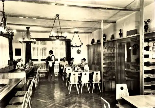 Ak Stützengrün im Erzgebirge Sachsen, Berghotel Kuhberg