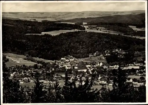 Ak Oberschlema Bad Schlema, Gesamtansicht, Panorama