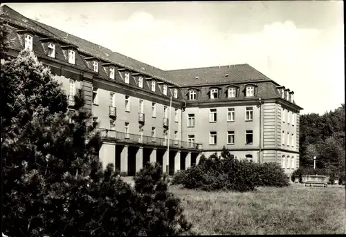 Ak Bad Schlema im Erzgebirge, Sanatorium der IG Wismut