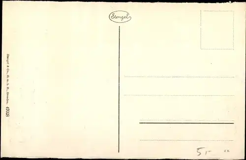 Ak Aachen in Nordrhein Westfalen, Hindenburgstraße, Straßenbahn, Stadtpanorama