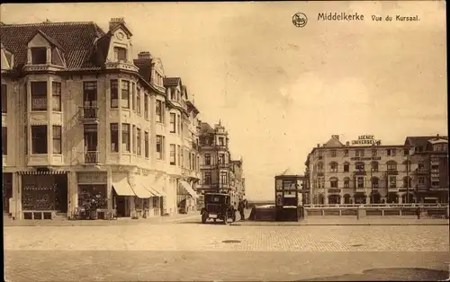 Ak Middelkerke Westflandern, Vue du Kursaal