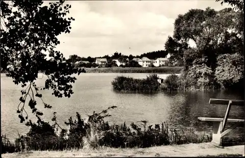 Ak Ostseebad Kölpinsee auf Usedom, Am Kölpinsee