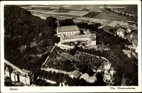 Ak Fulda in Hessen, Fliegeraufnahme