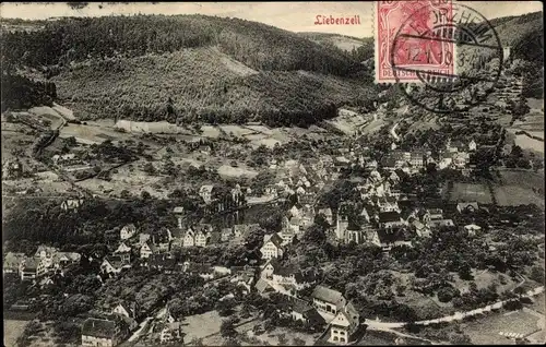 Ak Bad Liebenzell im Schwarzwald, Panorama