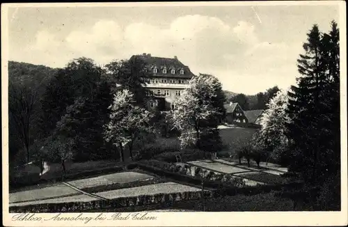 Ak Steinbergen Rinteln in Niedersachsen, Schloss Arensburg