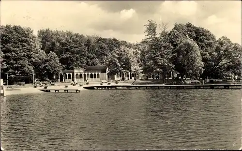 Ak Wünsdorf Zossen in Brandenburg, Badestrand