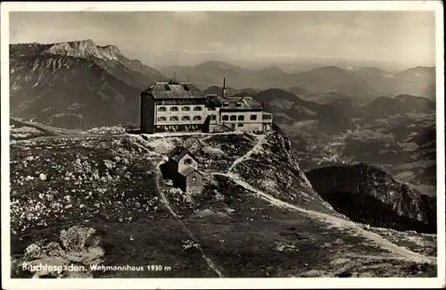 Ak Berchtesgaden in Oberbayern, Watzmannhaus