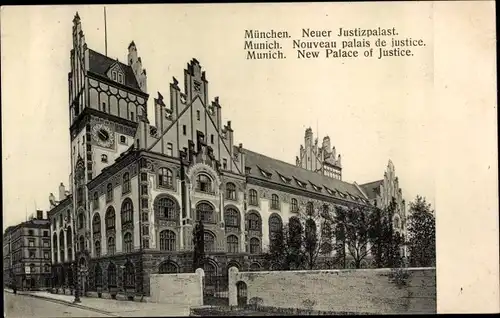 Ak München, Neuer Justizpalast