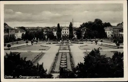 Ak Gotha in Thüringen, Orangengarten