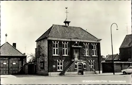 Ak Standdaarbuiten Nordbrabant, Gemeentehuis