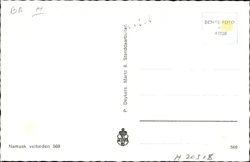 Ak Standdaarbuiten Nordbrabant, Gemeentehuis