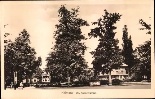 Ak Helmond Nordbrabant Niederlande, Jhr. Wesselmanlaan