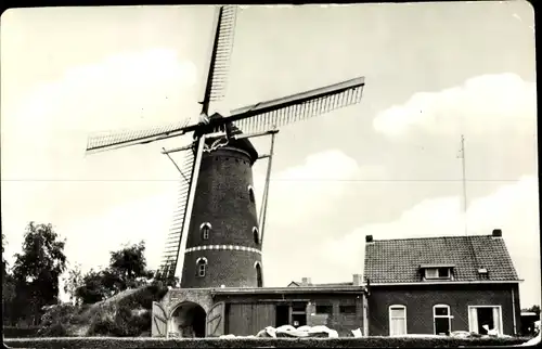 Ak Zeelst Veldhoven Nordbrabant, Molen