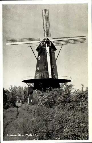 Ak Loonsendijk Nordbrabant, Molen