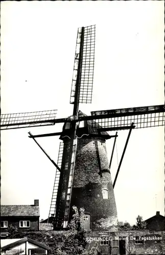 Ak Schijndel Nordbrabant Niederlande, Molen De Pegstukken