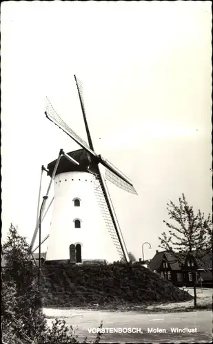 Ak Vorstenbosch Nordbrabant, Molen Windlust