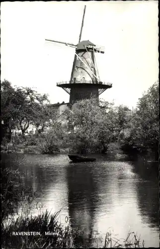 Ak Ravenstein Nordbrabant Niederlande, Molen