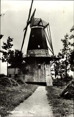 Ak Woudrichem Nordbrabant, De Molen