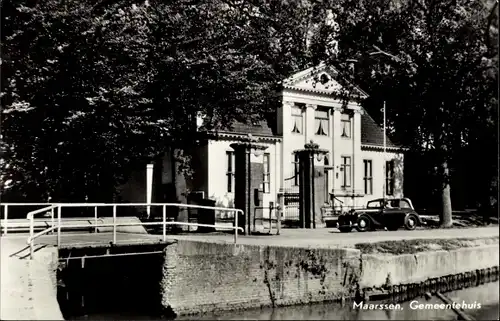 Ak Maarssen Utrecht, Gemeentehuis