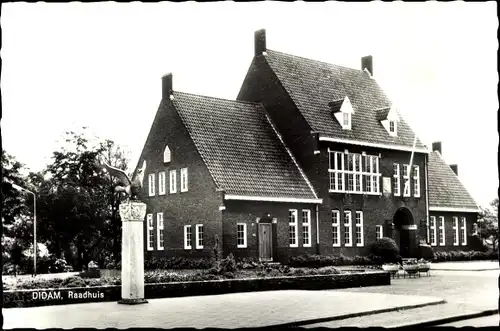 Ak Didam Montferland Gelderland Niederlande, Raadhuis