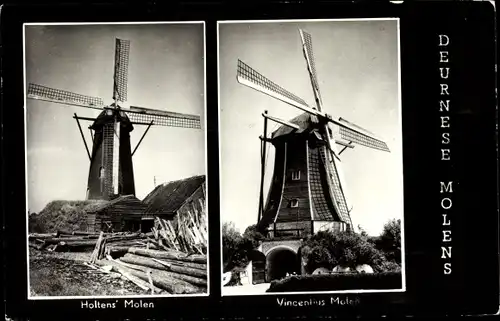 Ak Deurne Nordbrabant, Holten's molen, Vincenlius Molen