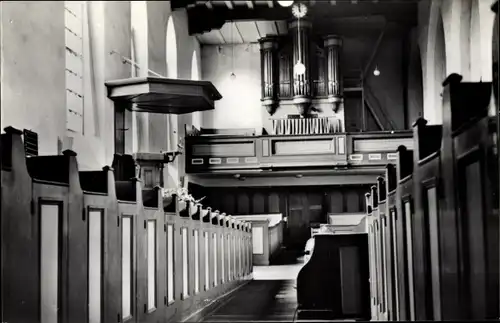 Ak Ommen Overijssel, Herv. Kerk, Interieur