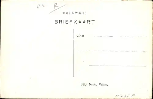 Ak Wouw Nordbrabant, Roosendaalsche Straatweg