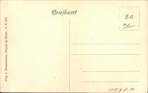 Ak Bergen op Zoom Nordbrabant Niederlande, Wouwsche Plantage