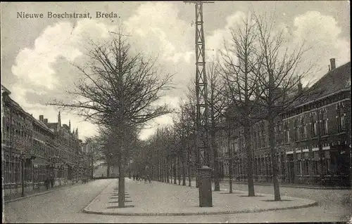 Ak Breda Nordbrabant Niederlande, Nieuwe Boschstraat