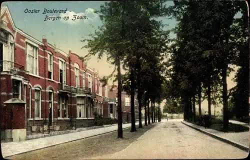 Ak Bergen op Zoom Nordbrabant Niederlande, Ooster Boulevard