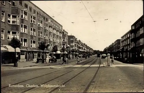 Ak Charlois Rotterdam Südholland Niederlande, Wolphaertsbocht