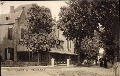 Ak Ginneken en Bavel Nordbrabant, Hotel Duivelsbrug