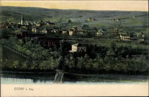 Ak Eitorf an der Sieg, Panorama