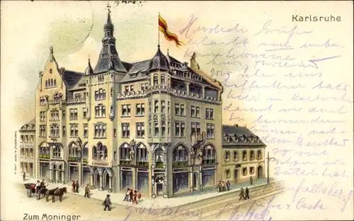 Litho Karlsruhe in Baden, Zum Moninger