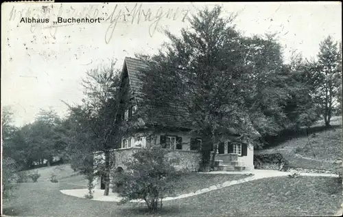 Ak Reutlingen in Württemberg, Albhaus Buchenhort