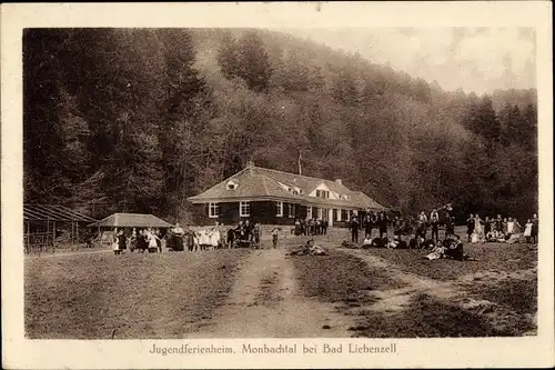 Ak Bad Liebenzell im Schwarzwald, Monbachtal, Jugendferienheim