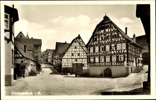 Ak Strümpfelbach Weinstadt in Württemberg, Gasthaus zum Hirsch