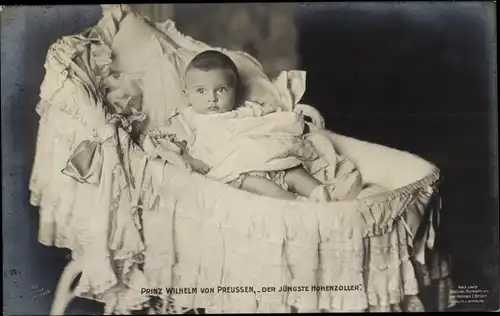 Ak Prinz Wilhelm von Preußen, Der jüngste Hohenzoller