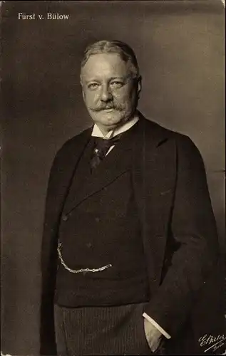 Ak Generaloberst Karl Fürst von Bülow, Standportrait