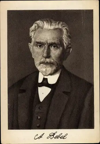 Ak August Bebel, Gründer der SDAP, Arbeiterbewegung, Portrait