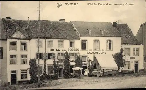 Ak Houffalize Wallonien Luxemburg, Hotel des Postes et du Luxembourg, Annexe